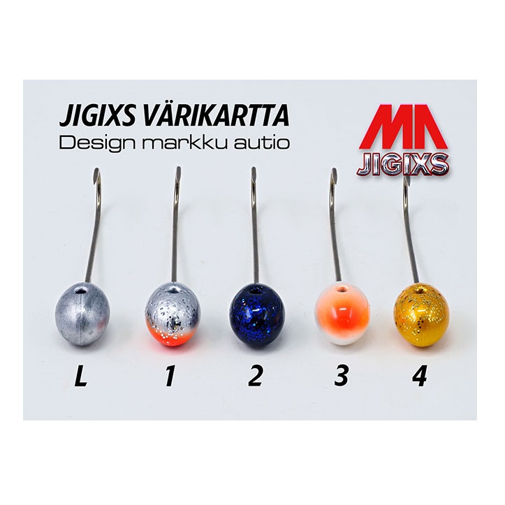 MA-JIGIXS 4g -pujotettava jigipää - Jigit - 3950001272128 - 1