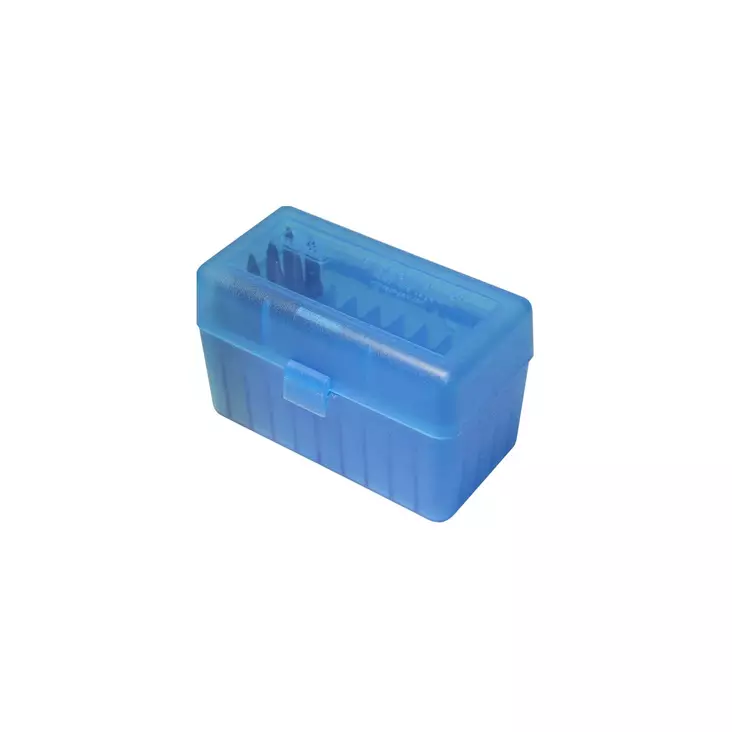 MTM RM-50 kiväärinpatruunan säilytyslaatikko sininen - Ampujanvarusteet - 26057213248 - 1