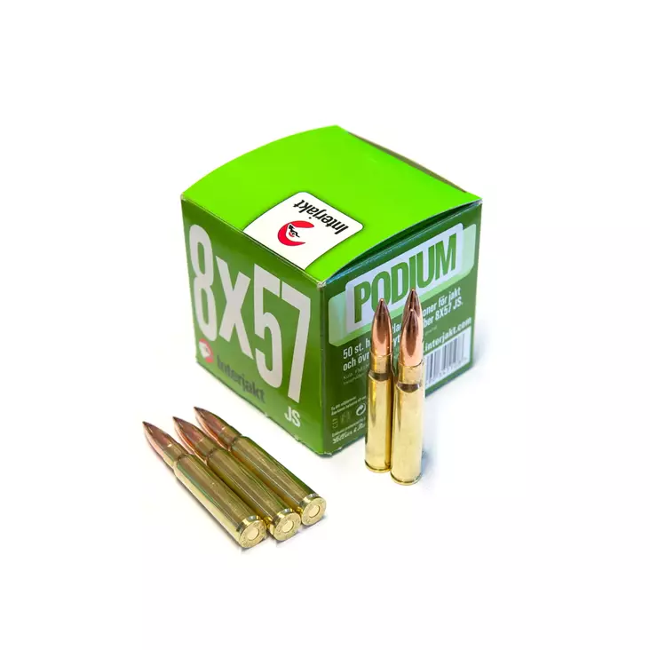 Podium FMJ 8X57 JS 12,7g 50kpl - Kiväärin muut kaliiperit - 8590690341108 - 1