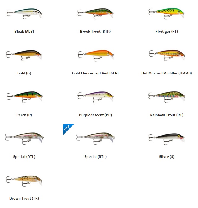 Rapala Scatter Rap Countdown 7cm - Vaaput - 022677226088 - 1