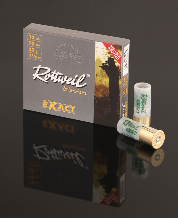 Rottweil Exact 12/70 32g 10kpl, täyteinen - Haulikon kaliiperi 12 - 4000294159558 - 1