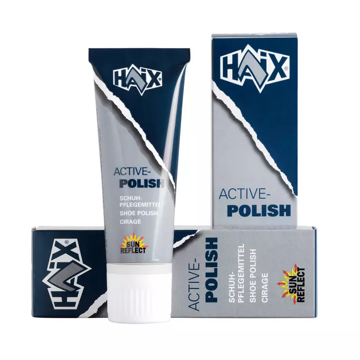 HAIX Shoe Polish Black 75ml -kengänkiillotusaine - HAIX Kiillotteet ja muut tarvikkeet - 4044465261718 - 1