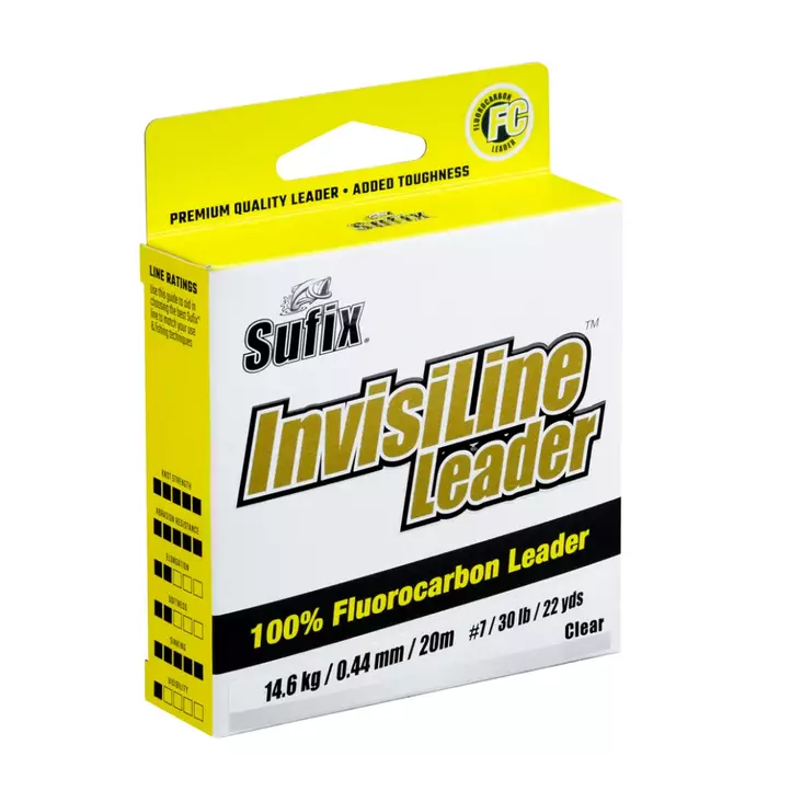 Sufix Invisiline 20m Fluorocarbon -perukemateriaali - Fluorocarbonsiimat - 024777707498 - 1