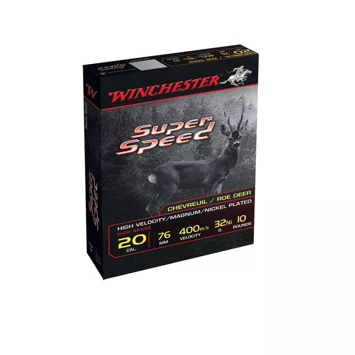 Winchester Super Speed 20/76 32g 10kpl - Lyijylliset haulikonpatruunat - 3950001272098 - 2