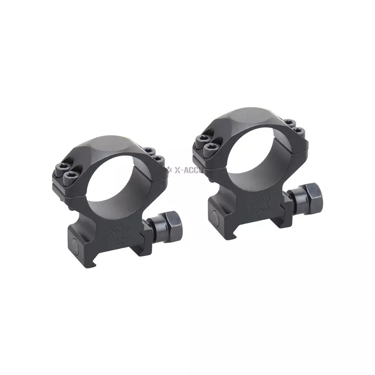 X-Accu 1" Low Picatinny -kiikarinjalat - Kiikarinjalat ja -renkaat - 0192687270118 - 1