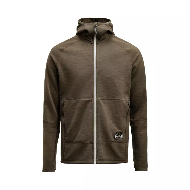 Lundhags Tived Merino Hoodie Forest Green -huppari - Paidat ja neuleet - 7045953019368 - 1