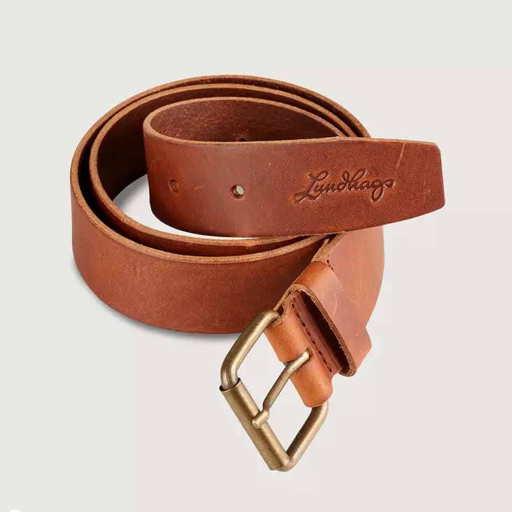 Lundhags Venture Belt Brown -nahkavyö - Vyöt ja Henkselit - 7318731363978 - 1