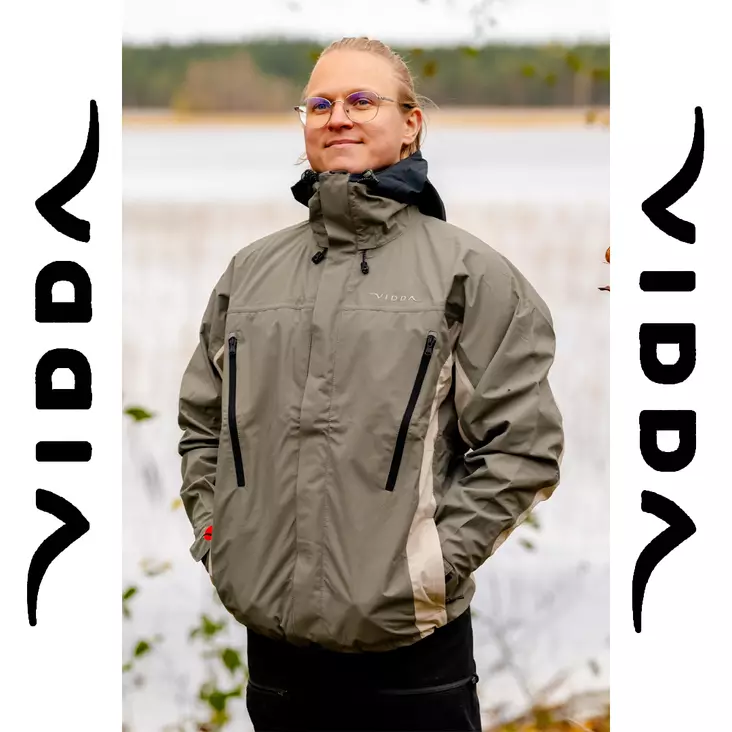 Vidda Saura -kuoritakki - Vihreät / Ruskeat takit ja liivit - 6430024971095 - 2