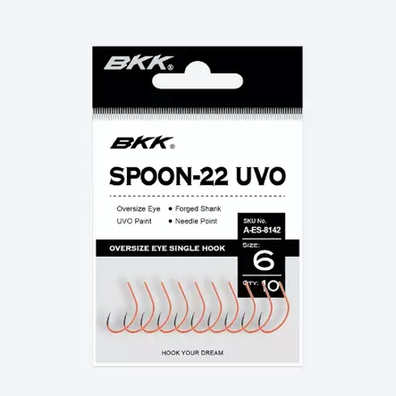 BKK SPOON-22 UVO -viehekoukku - Koukut - 3950001287399 - 1