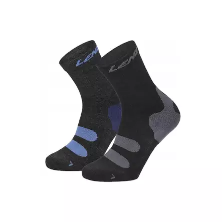 Lenz Outdoor 1.0 vaellussukat, 2 paria/pakkaus - Sukat - 9006729140639 - 1
