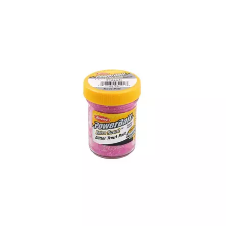 Berkley PowerBait Glitter Trout Bait Pink 50g -syöttitahna - Syötit - 028632022399 - 1