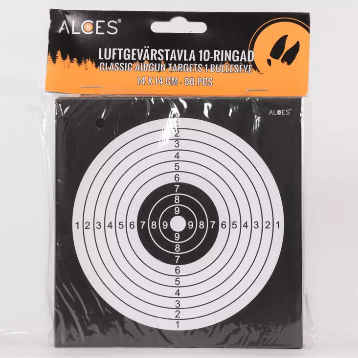 Alces Ilmakivääritaulu 10 14 x 14 cm 50 kpl - Ilma-asetarvikkeet - 7340143709709 - 1