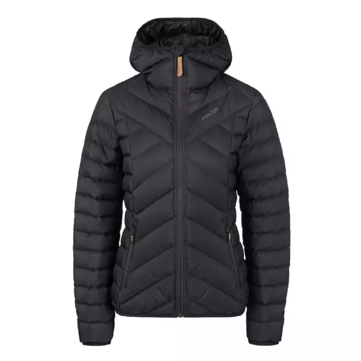 Anar Kiiruna naisten musta untuvatakki - Vihreät / Ruskeat takit ja liivit - 3950001290849 - 1