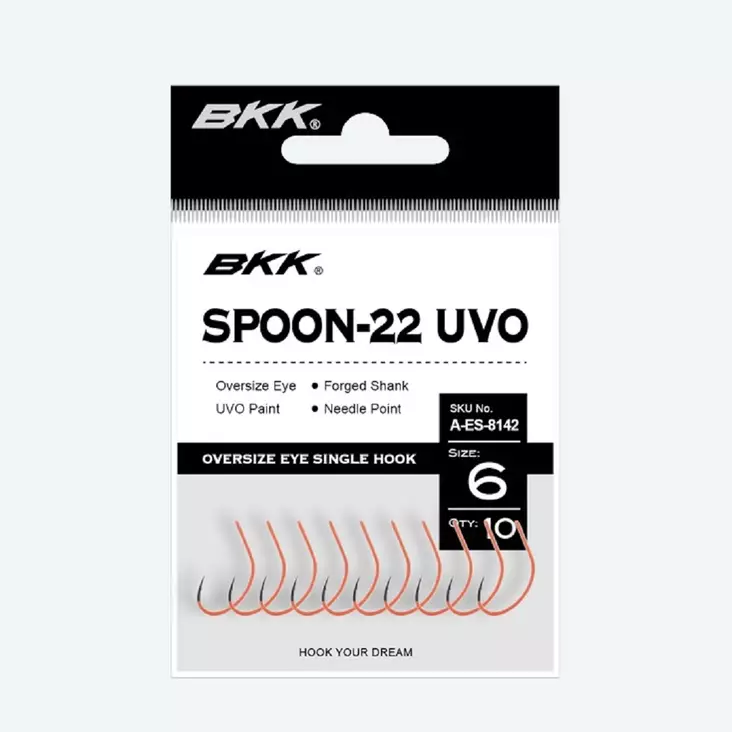 BKK SPOON-22 UVO -viehekoukku - Koukut - 3950001287399 - 1