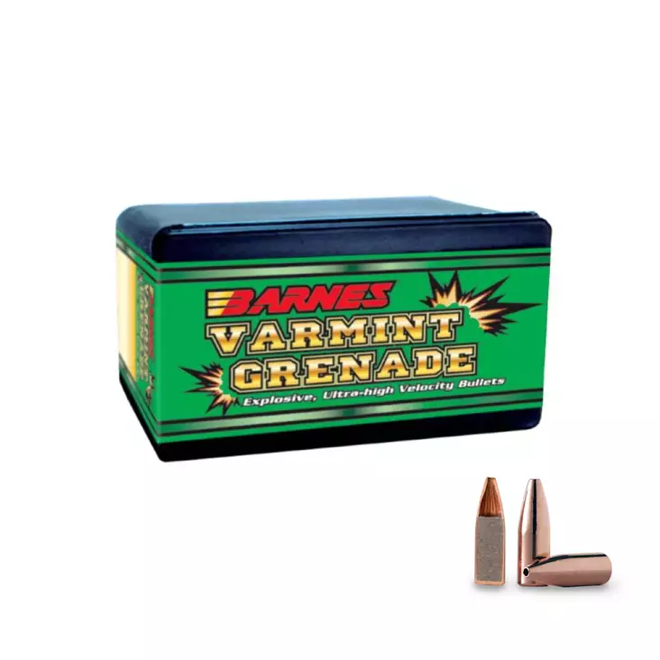 Barnes Varmint Grenade .22 3,2g 100kpl Luoti - Luodit ja haulit - 716876224869 - 1