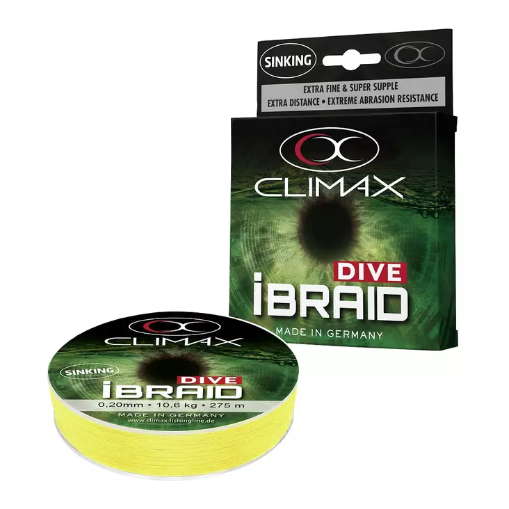 Climax iBraid Dive -uppoava kuitusiima - Kuitusiimat - 3950001280949 - 1