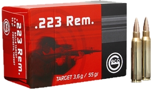 Geco 223 Rem VM 3,6g 50kpl - Kokovaippaiset kiväärinpatruunat - 4000294175619 - 1