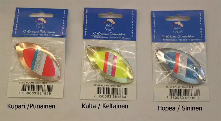 Lidmans Polar 19g, 70 mm - Pilkit ja morrit - 7350063981819 - 1