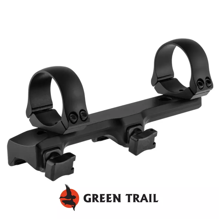 MAKuick Pikajalka Merkel KR1 30mm, 5,0mm Pikajalka Taittovivulla - Kiikarinjalat ja -renkaat - 3950001276249 - 1