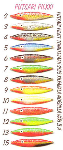 Putsari Pilkki 18g 79mm, pystypilkki tapsilla - Pilkit ja morrit - 3950000105489 - 2