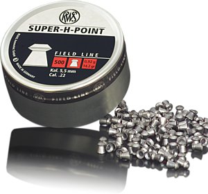 RWS Super-H-Point 5,5mm 0,92g 500kpl - Ilma-aseen panokset - 4000294136689 - 1