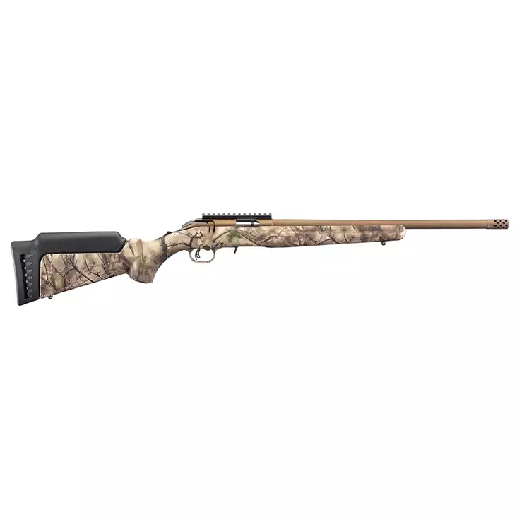 Ruger American Rimfire .17HMR Bronze Cerakote GO Wild camo -pienoiskivääri - Pienoiskiväärit - 736676083749 - 1