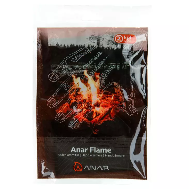 Anar Flame kädenlämmitin - Retkeilyn pientarvikkeet - 6438014295879 - 1