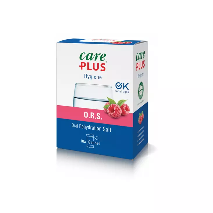 Care Plus O.R.S. Vadelma glukoosi-suolavalmiste - Hyttyskarkoittimet - 8714024311029 - 1