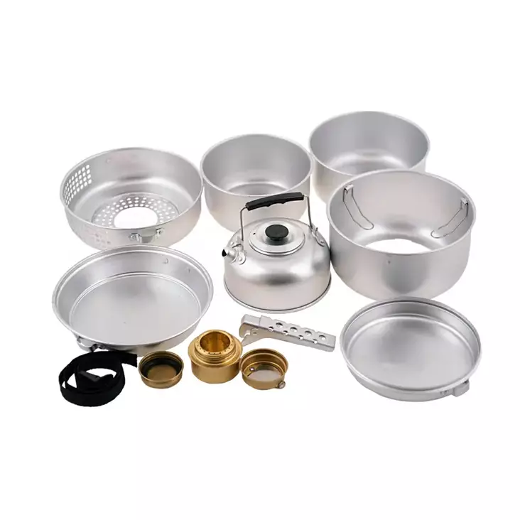 Nortrek retkikeitinsarja spriipolttimella - Retkiruokailu - 6420071112749 - 1